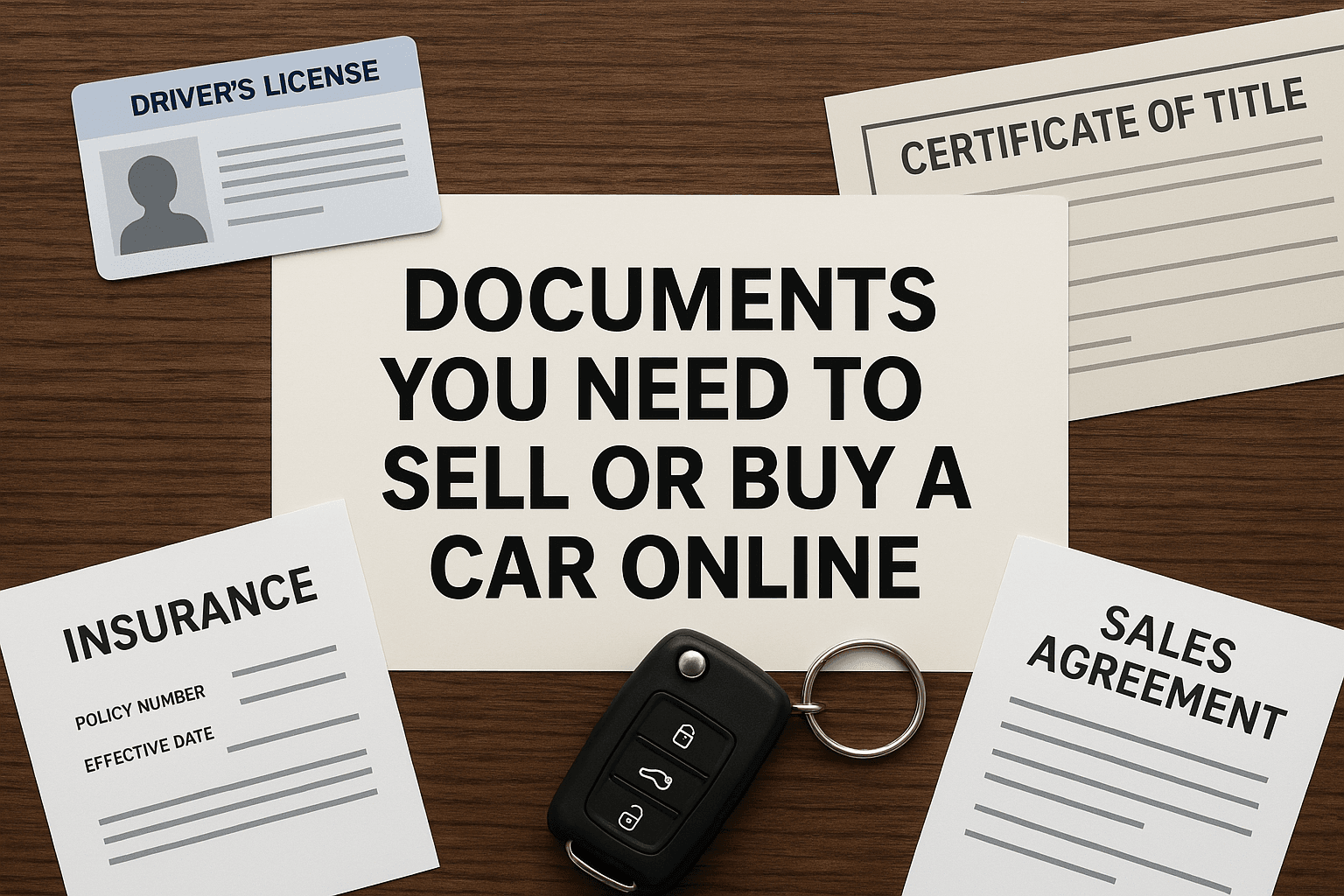 مستندات لازم تكون معاك لما تبيع أو تشتري عربية اونلاين