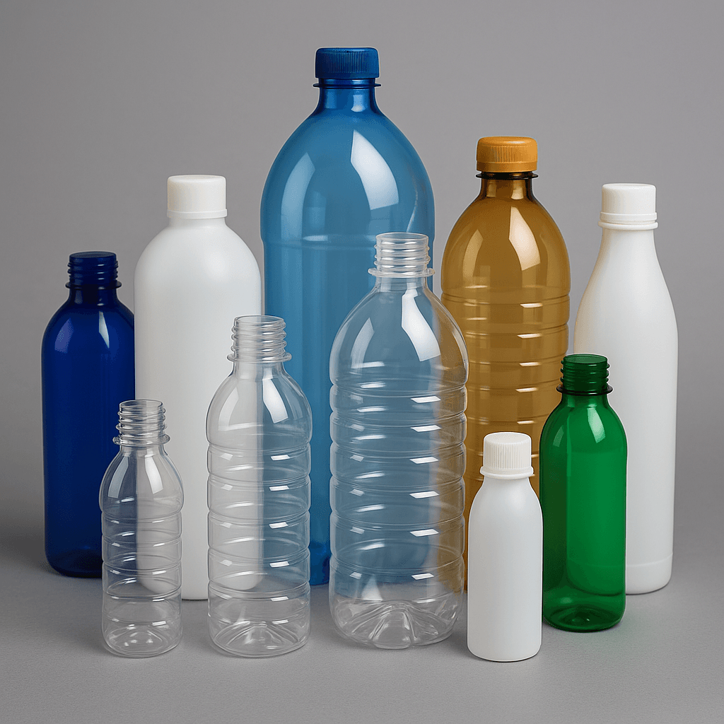 تصنيع الزجاجات البلاستيكية