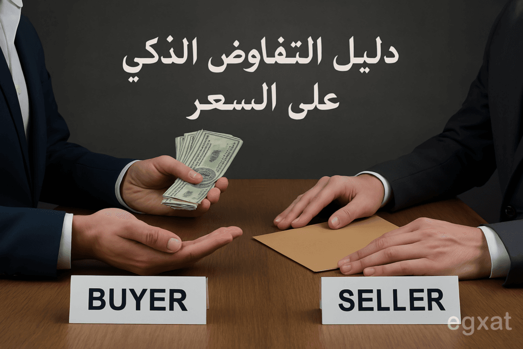 دليل التفاوض الذكي على السعر مع المشتري أو البائع