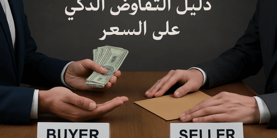 دليل التفاوض الذكي على السعر مع المشتري أو البائع