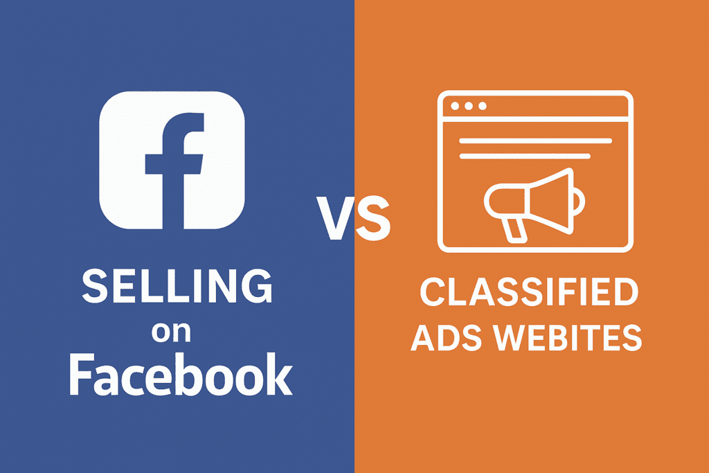ماهو الفرق بين البيع على الفيسبوك وبين مواقع الإعلانات المبوبة