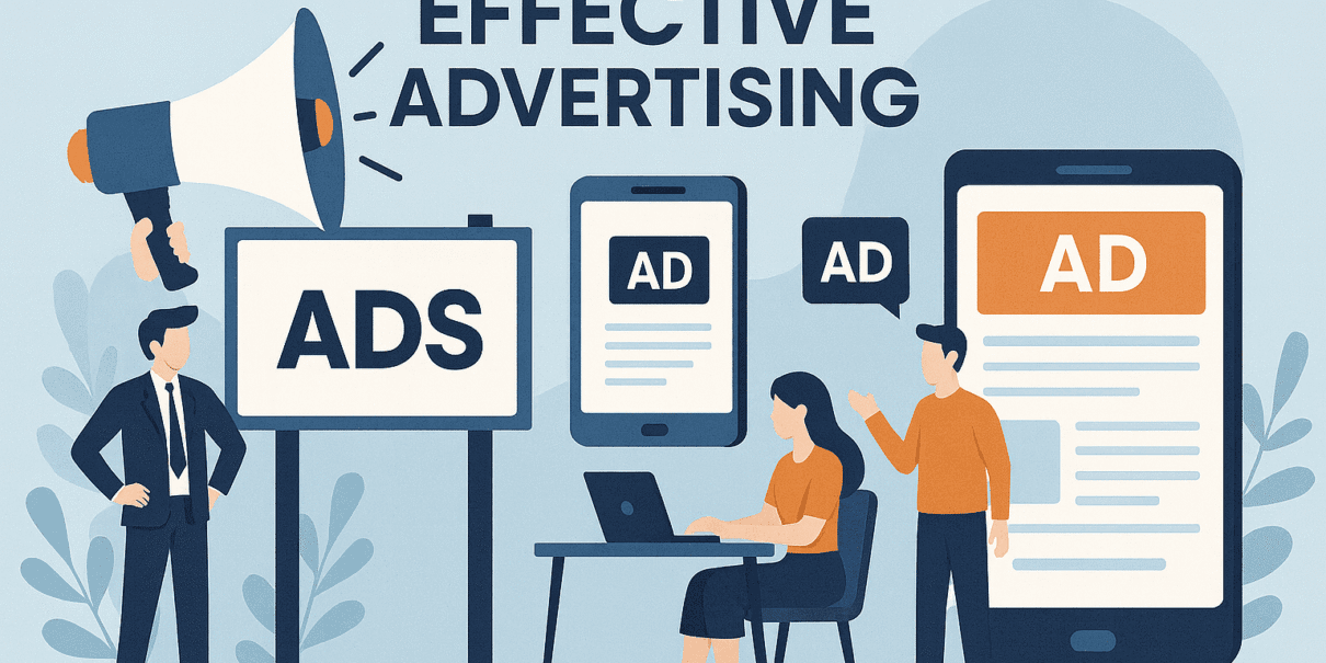 كيف نساعدك للوصول الي الطرق الفعالة للإعلانات