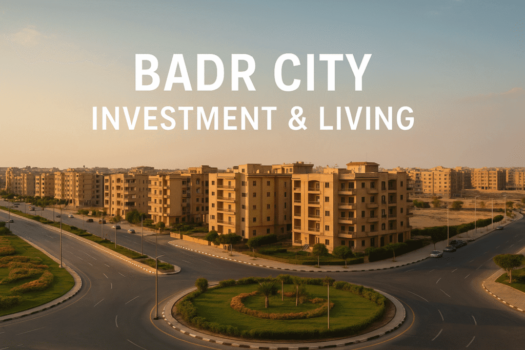 اسعار الشقق والاراضي بـ مدينة بدر وفرص الاستثمار العقاري
