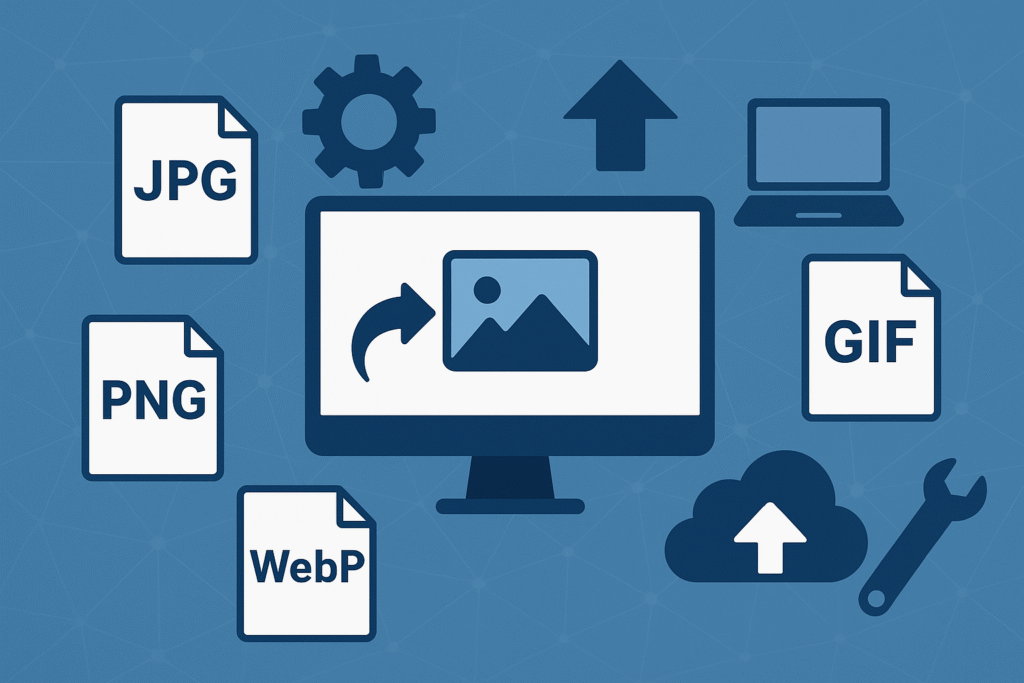 أفضل 7 مواقع لتحويل صيغ الصور أونلاين لعام 2025