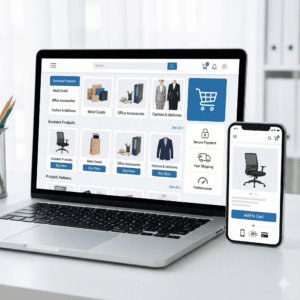 خدمات تصميم المتاجر الالكترونية للانشطة التجارية