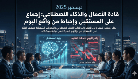 قادة الأعمال والذكاء الاصطناعي في نهاية 2025