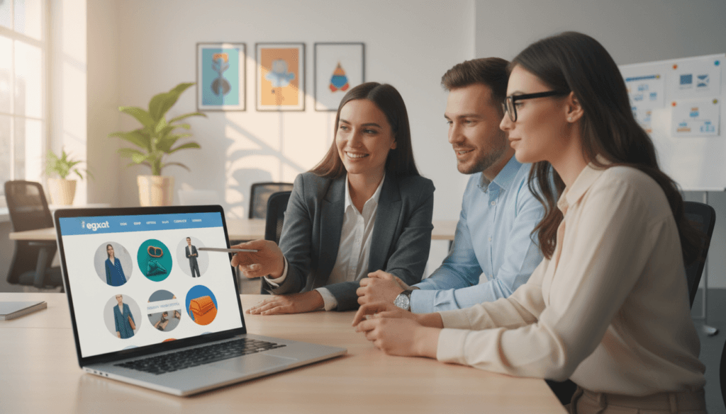 انشاء موقع الكتروني للمحلات التجارية