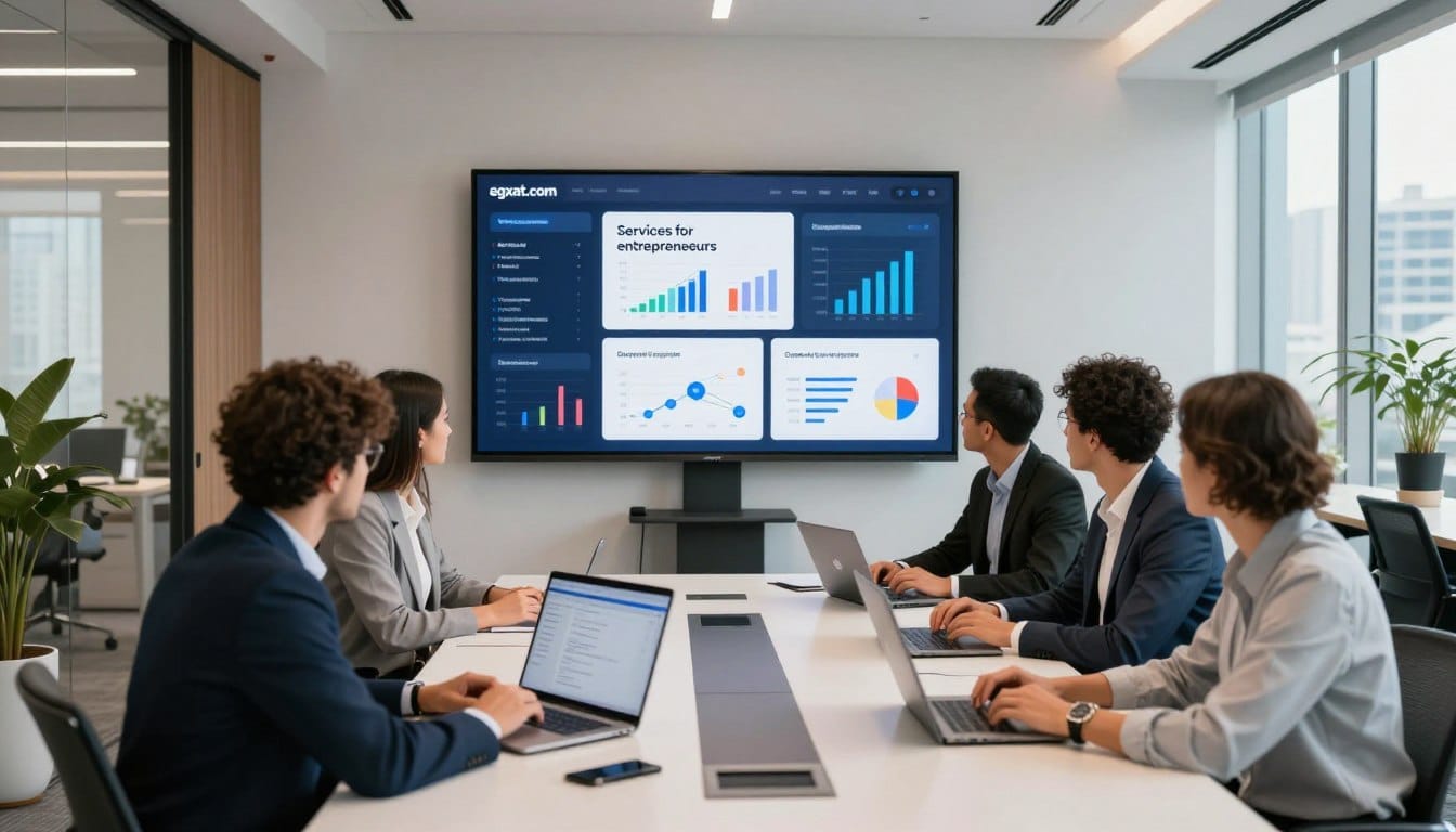 منصة ايجكسات الرقمية لـ خدمات رجال الأعمال في مصر