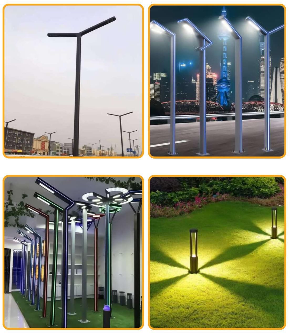 توريد أعمدة إنارة شوارع وحدائق وديكور | بأفضل الأسعار – مؤسسة رهج